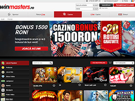 Jocuri casino la Winmasters