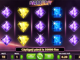 Starburst slot de la NetEnt